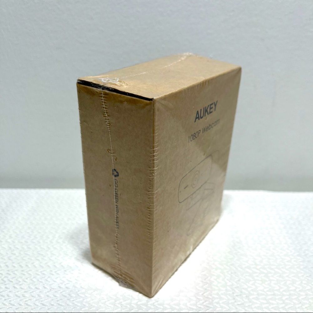 AUKEY Webcam 1080p Full HD Live Streaming Camera with Noise Reduction PC-W3